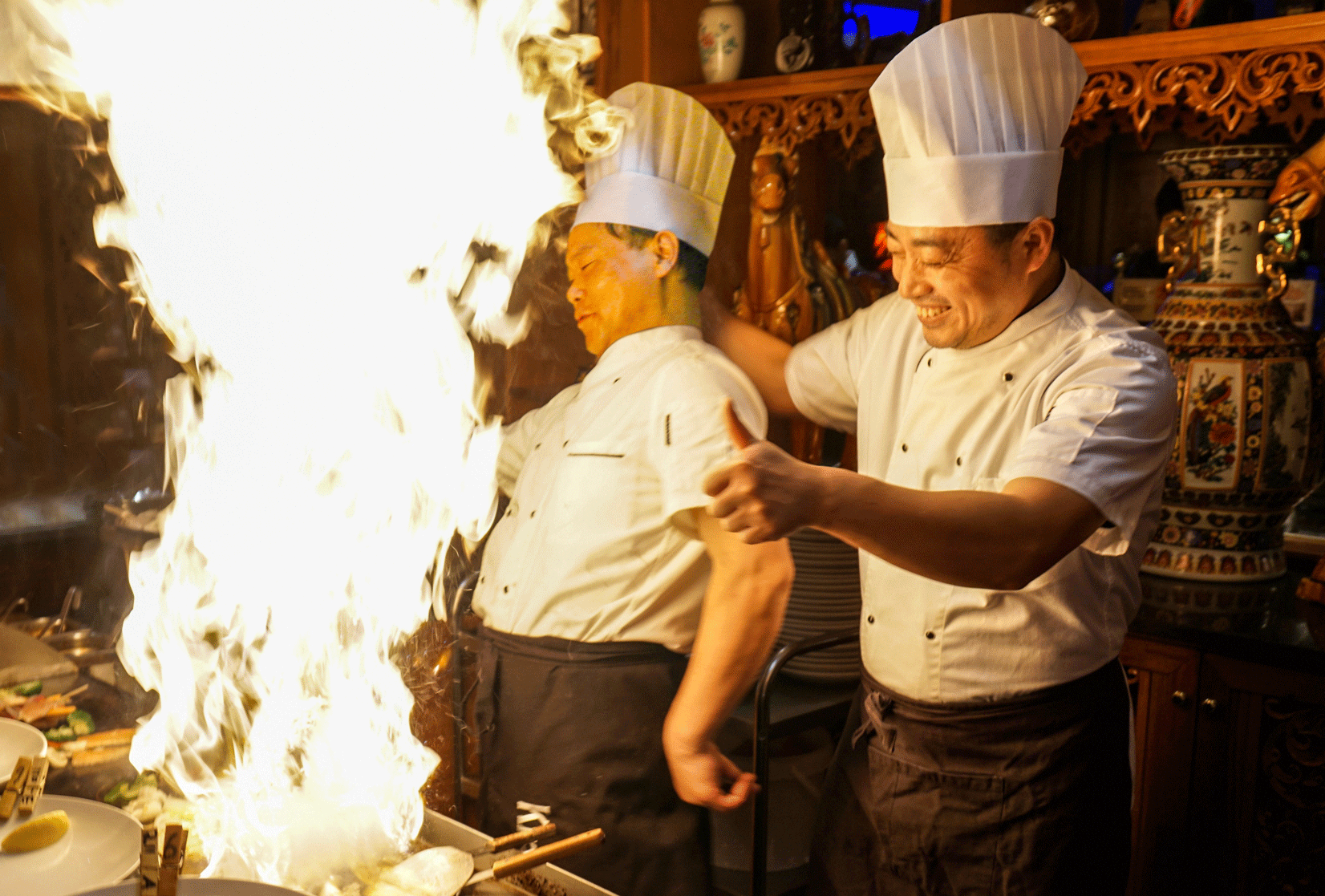Teppanyaki live vor Ihren Augen